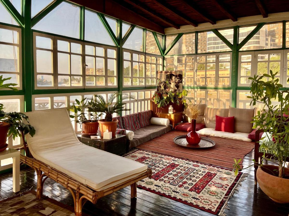 Houseboat65 - Historic Home On The Nile - Central カイロ エクステリア 写真