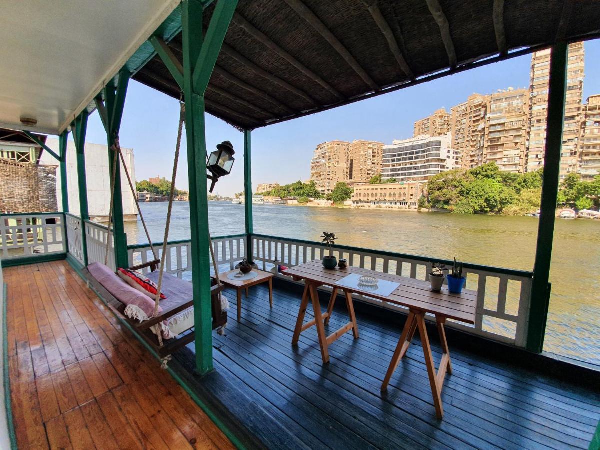 Houseboat65 - Historic Home On The Nile - Central カイロ エクステリア 写真