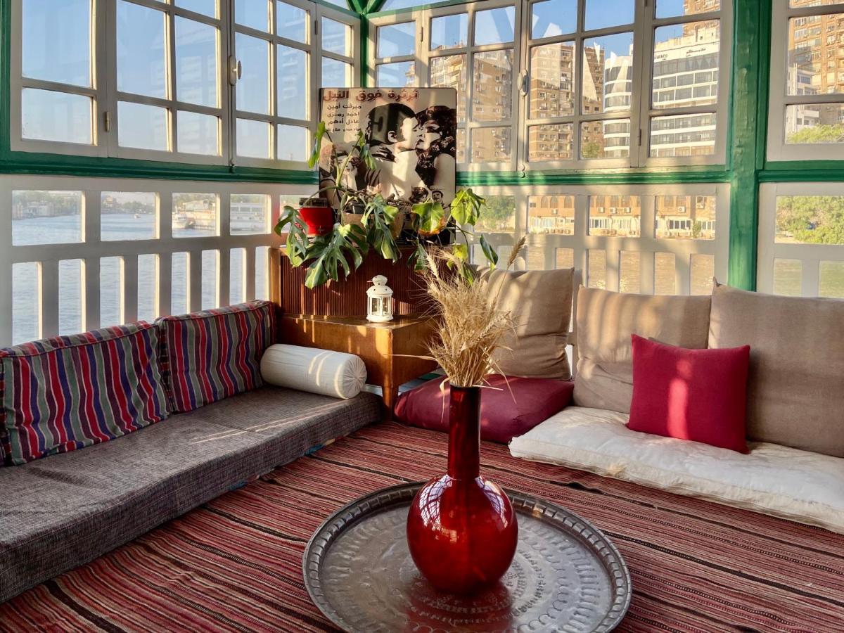 Houseboat65 - Historic Home On The Nile - Central カイロ エクステリア 写真