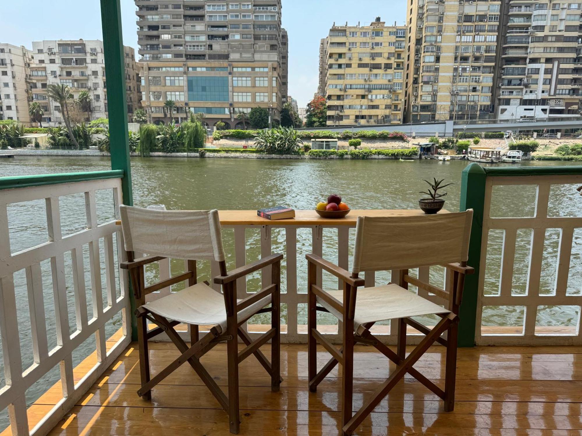 Houseboat65 - Historic Home On The Nile - Central カイロ エクステリア 写真