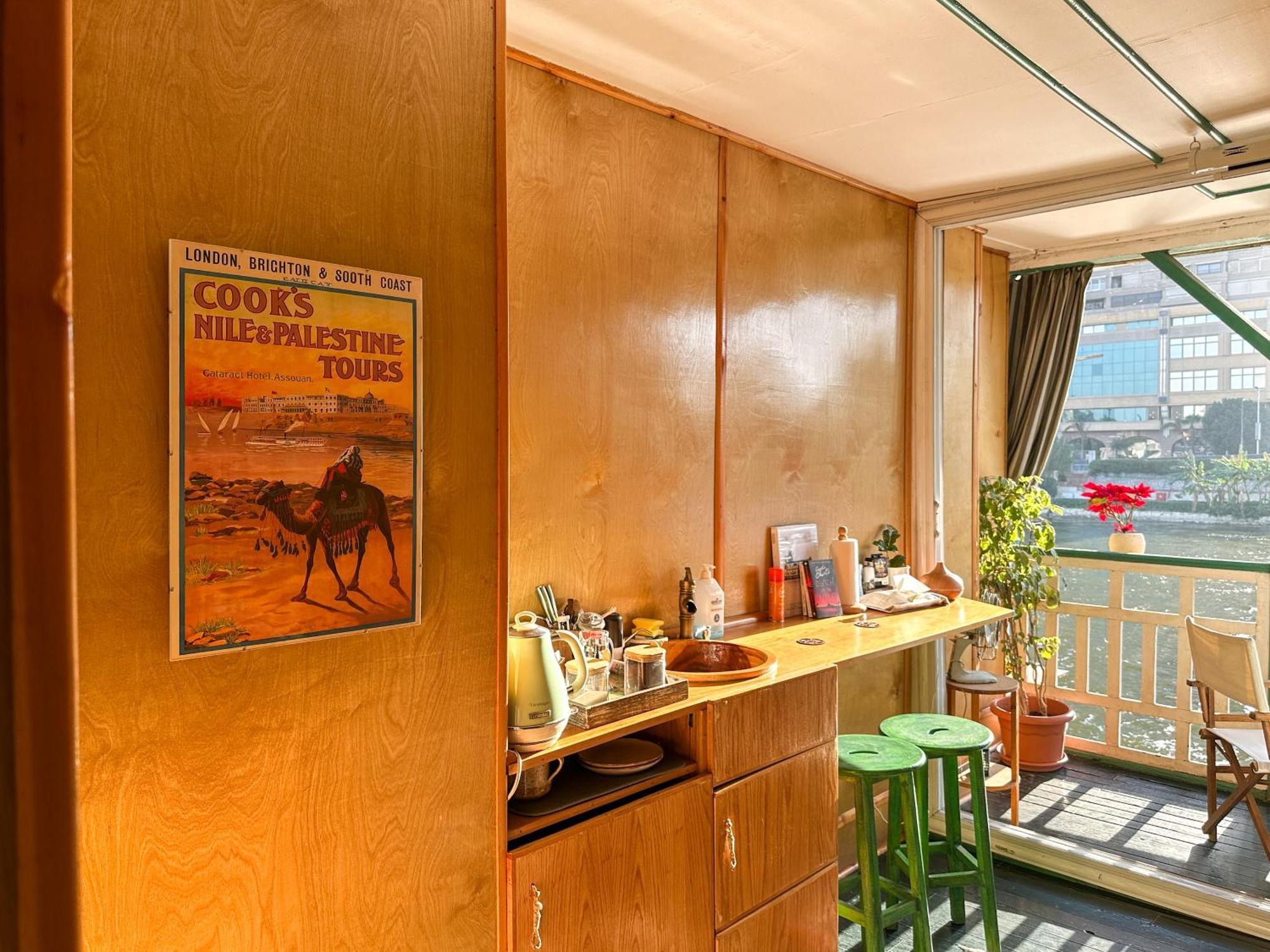 Houseboat65 - Historic Home On The Nile - Central カイロ エクステリア 写真